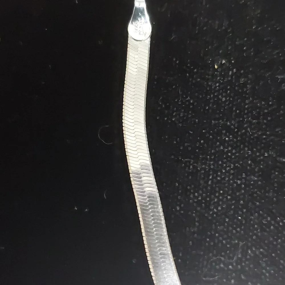 Sterling Silver Bracelet 7" Magic Flex. - Picture 4 of 4
